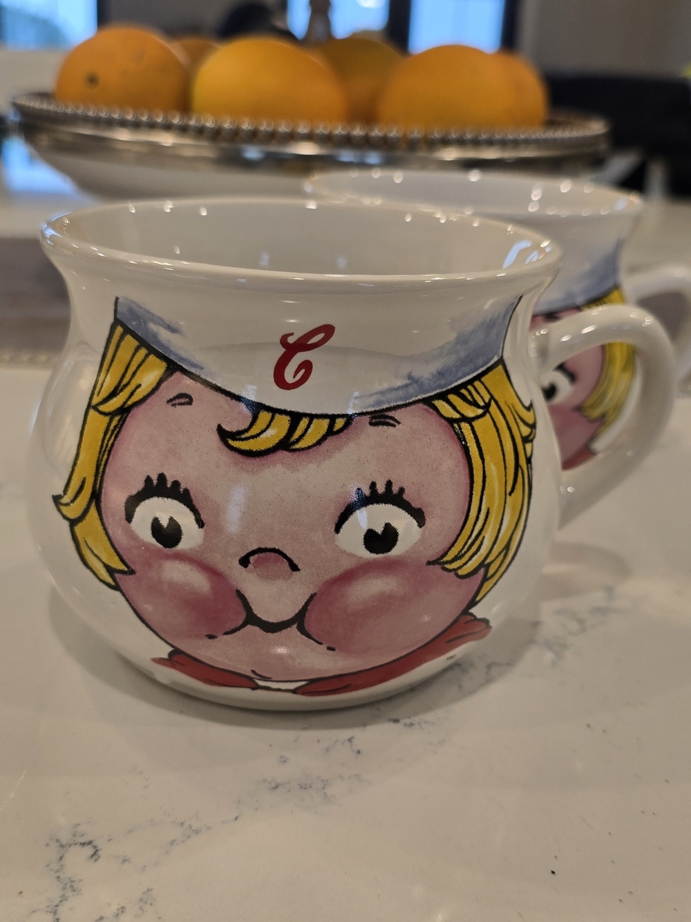 Vintage Campbells Soup Large Mugs 1998